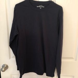 Eddie Bauer long sleeve blue tee